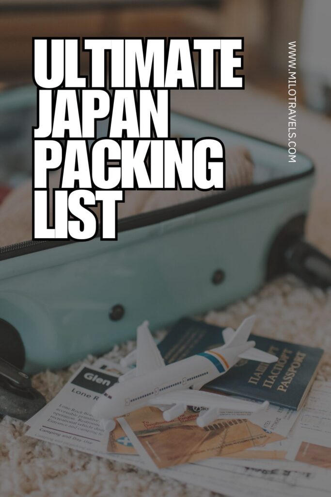 Packing List Example Japan Japan Packing List: The Ultimate Checklist for Your Trip to Japan ...